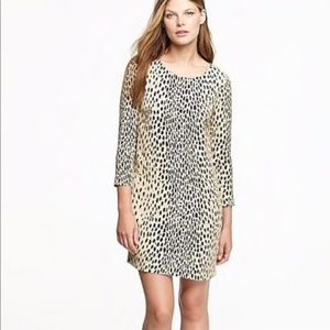 J. Crew Jules Dress Wildcat Print